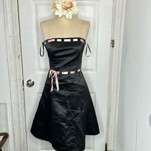 Jessica McClintock for Gunne Sax Short Black Dress